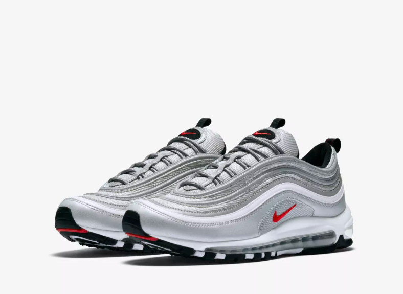air max 97 argento
